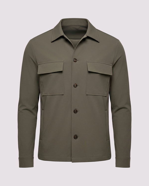 OVER SHIRT ULTRALIGHT SEM FORRO OLIVA