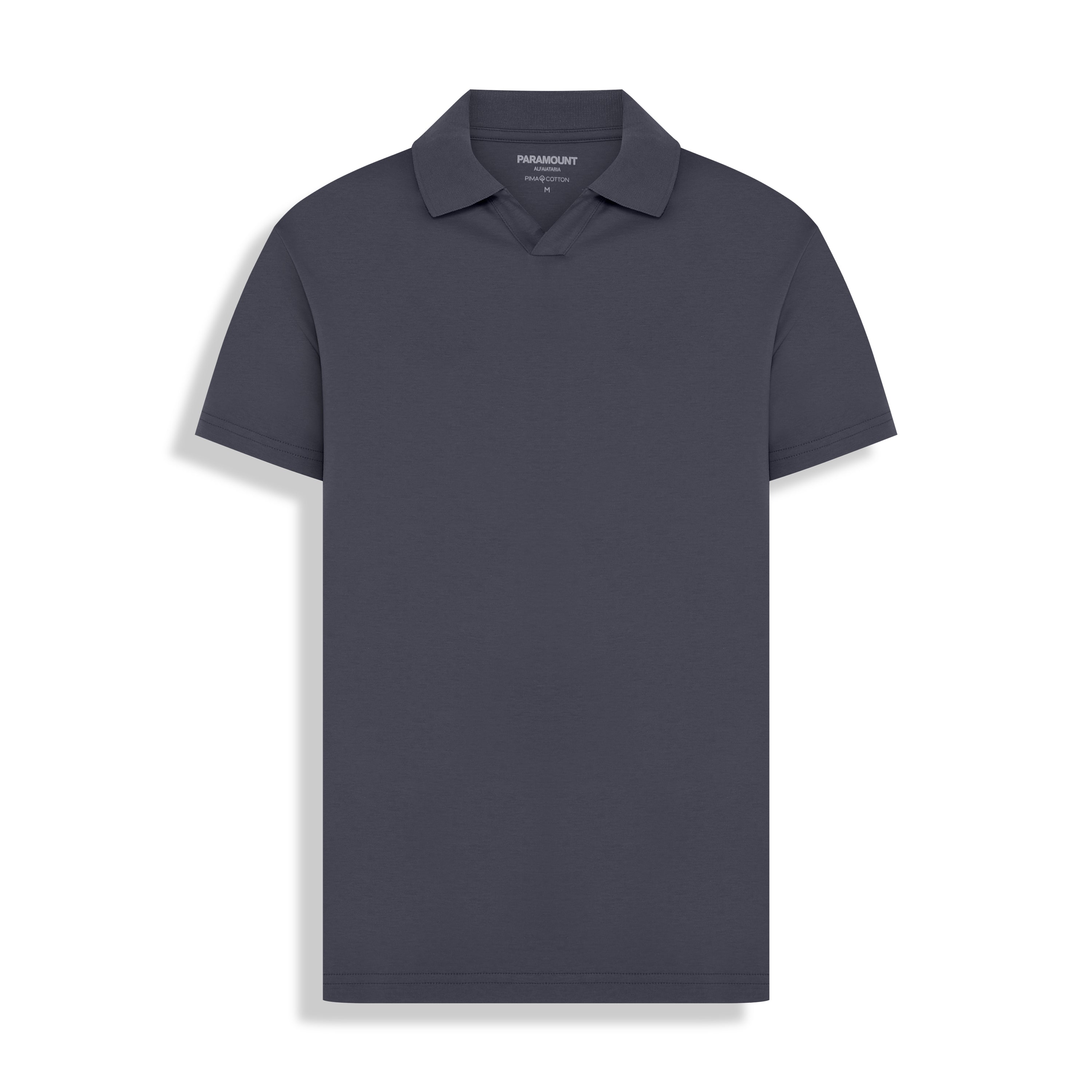 POLO PIMA COTTON GOLA V CHUMBO – Paramount Alfaiataria