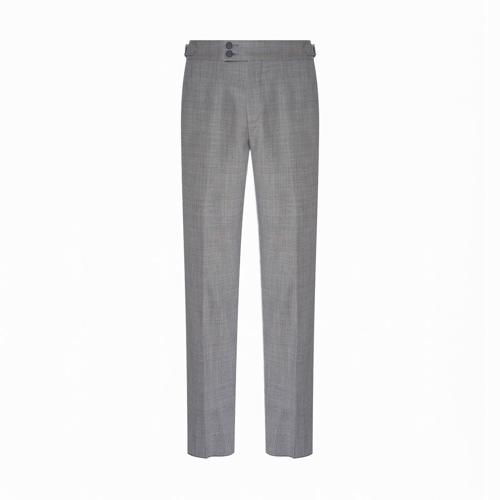 CALÇA ALFAIATARIA AJUSTES LATERAIS CAMBRAIA SUPER 120 - CINZ