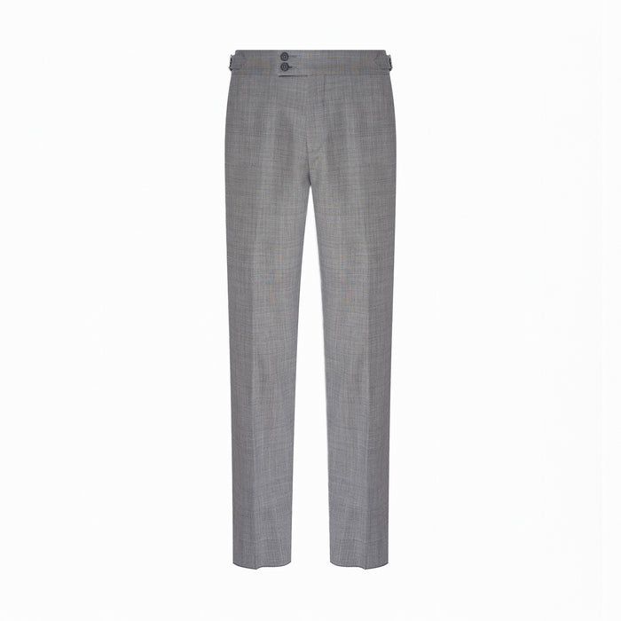CALÇA ALFAIATARIA AJUSTES LATERAIS CAMBRAIA SUPER 120 - CINZA CLARO