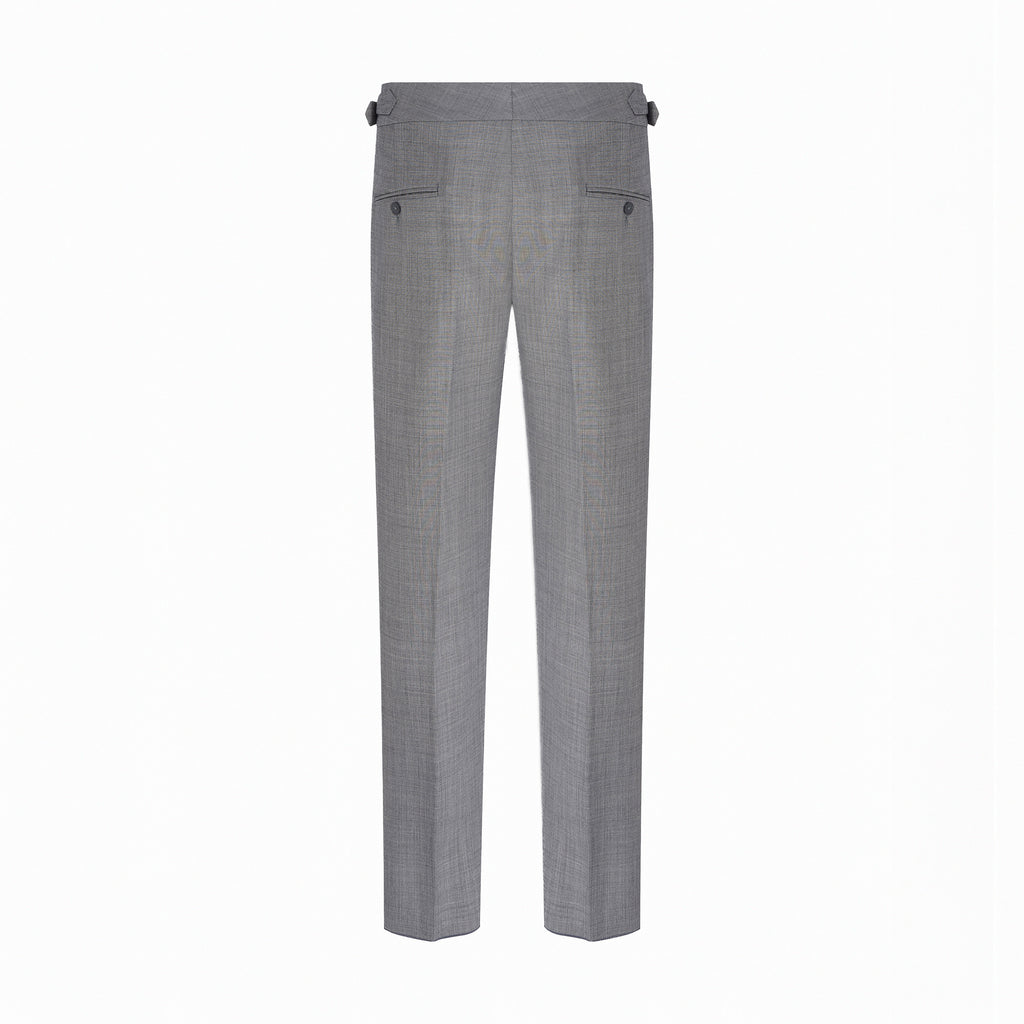 CALÇA ALFAIATARIA AJUSTES LATERAIS CAMBRAIA SUPER 120 - CINZ