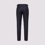 CALÇA ALFAIATARIA AJUSTES LATERAIS CAMBRAIA SUPER 120 - GRAFITE