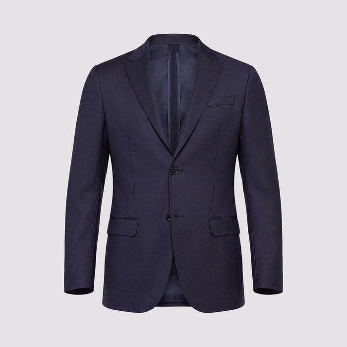 PALETO SEM FORRO GOLA DE BICO SUPER 120 NAVY