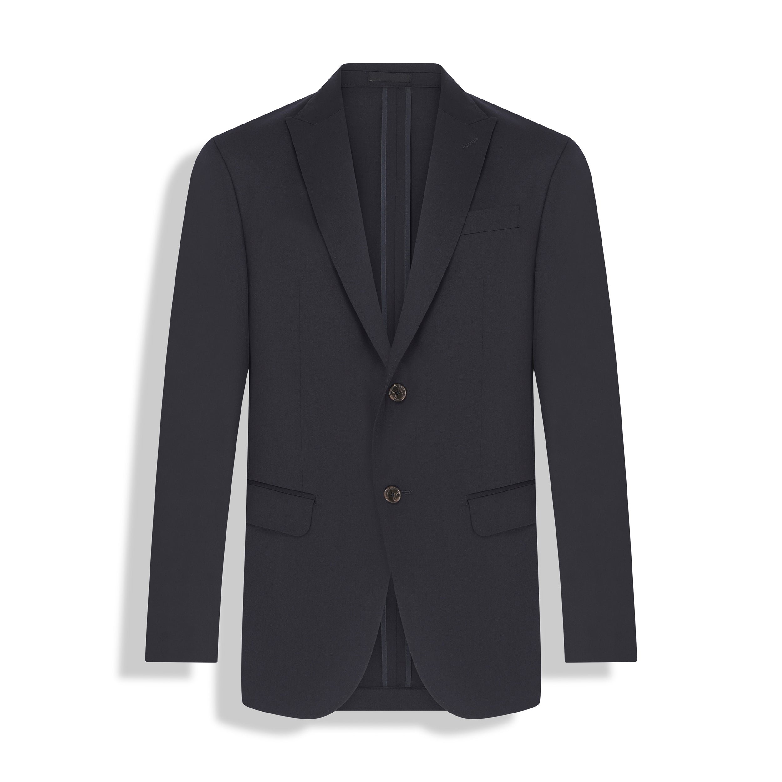 PALETO SEM FORRO GOLA DE BICO SUPER 120 NAVY