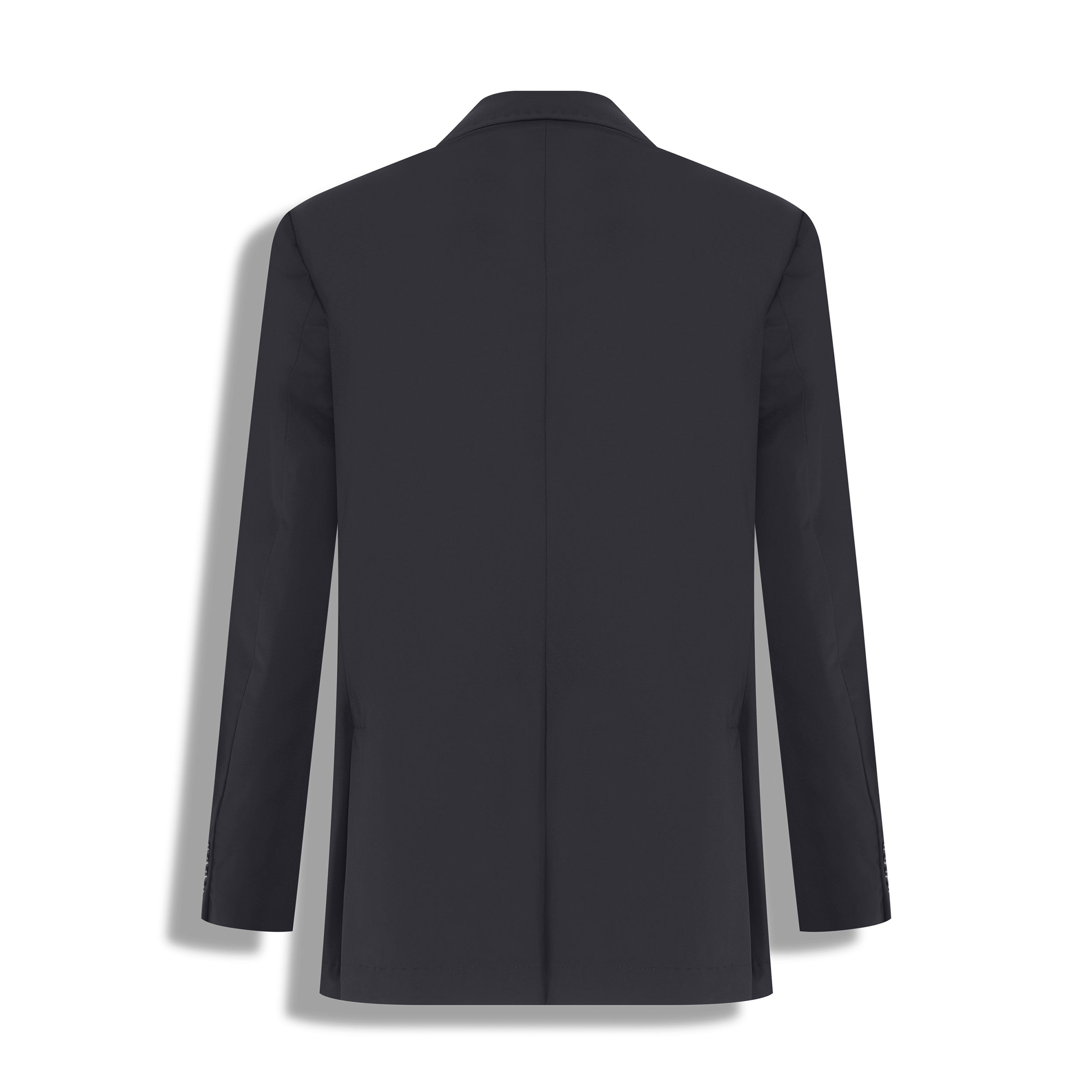 PALETO SEM FORRO GOLA DE BICO SUPER 120 NAVY