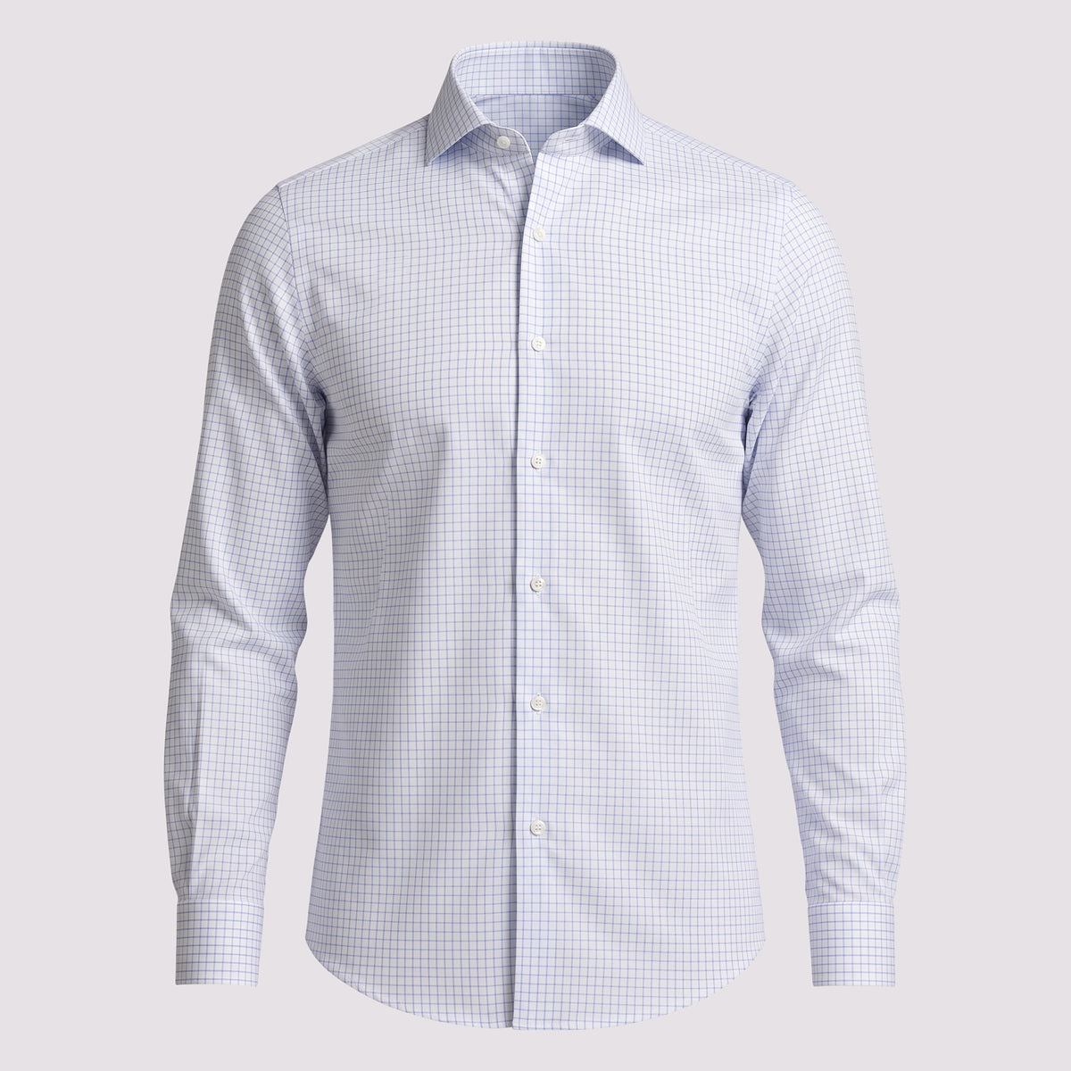 Camisa Siena Delicato M/L Azul Claro