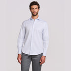 Camisa Siena Delicato M/L Azul Claro