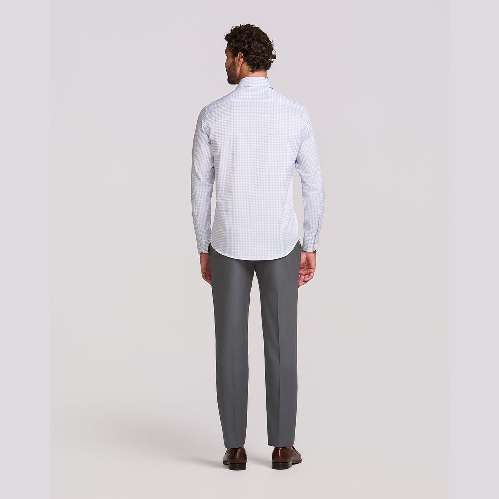 Camisa Siena Delicato M/L Azul Claro