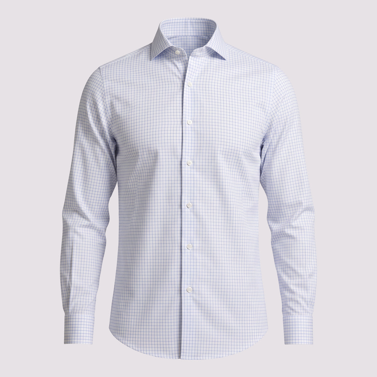 Camisa Pitti Quadrille M/L Azul Claro