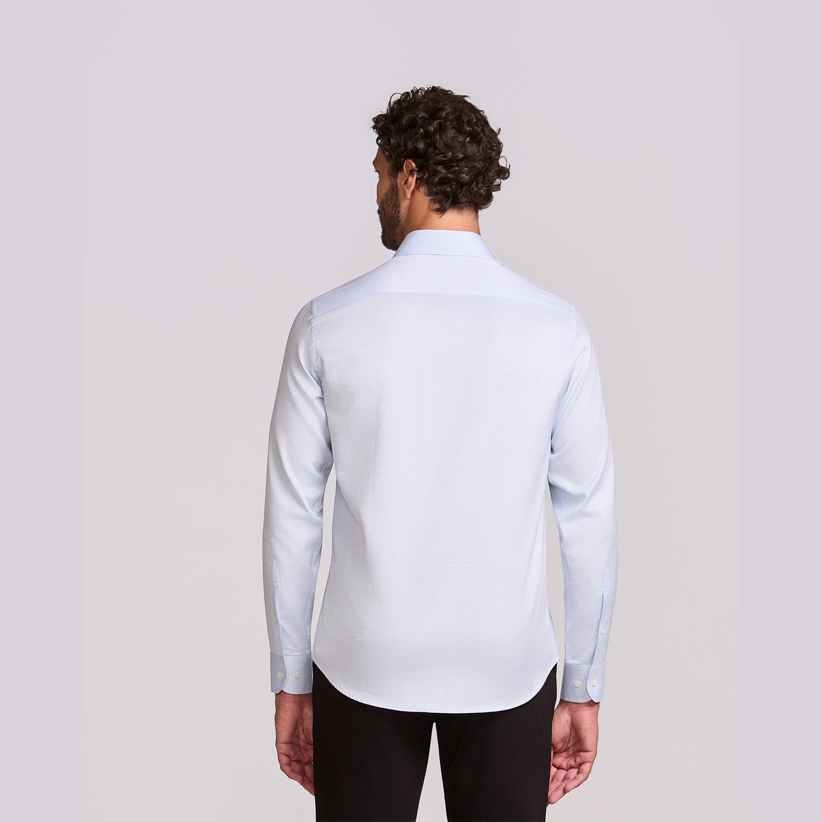 CAMISA PITTI QUADRILLE M/L - AZUL CLARO