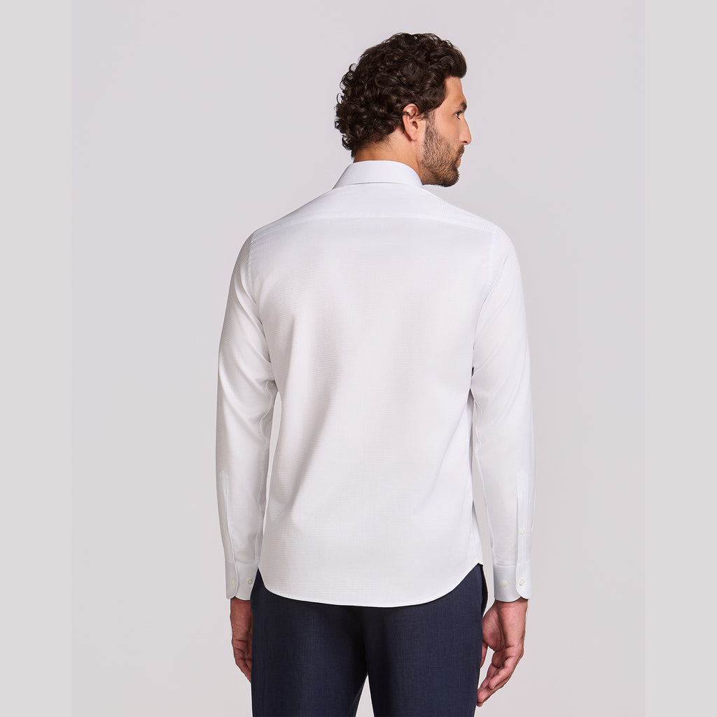 Camisa Pitti Quadrille M/L Branco