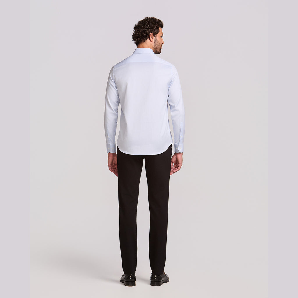 CAMISA PITTI QUADRILLE M/L - AZUL CLARO