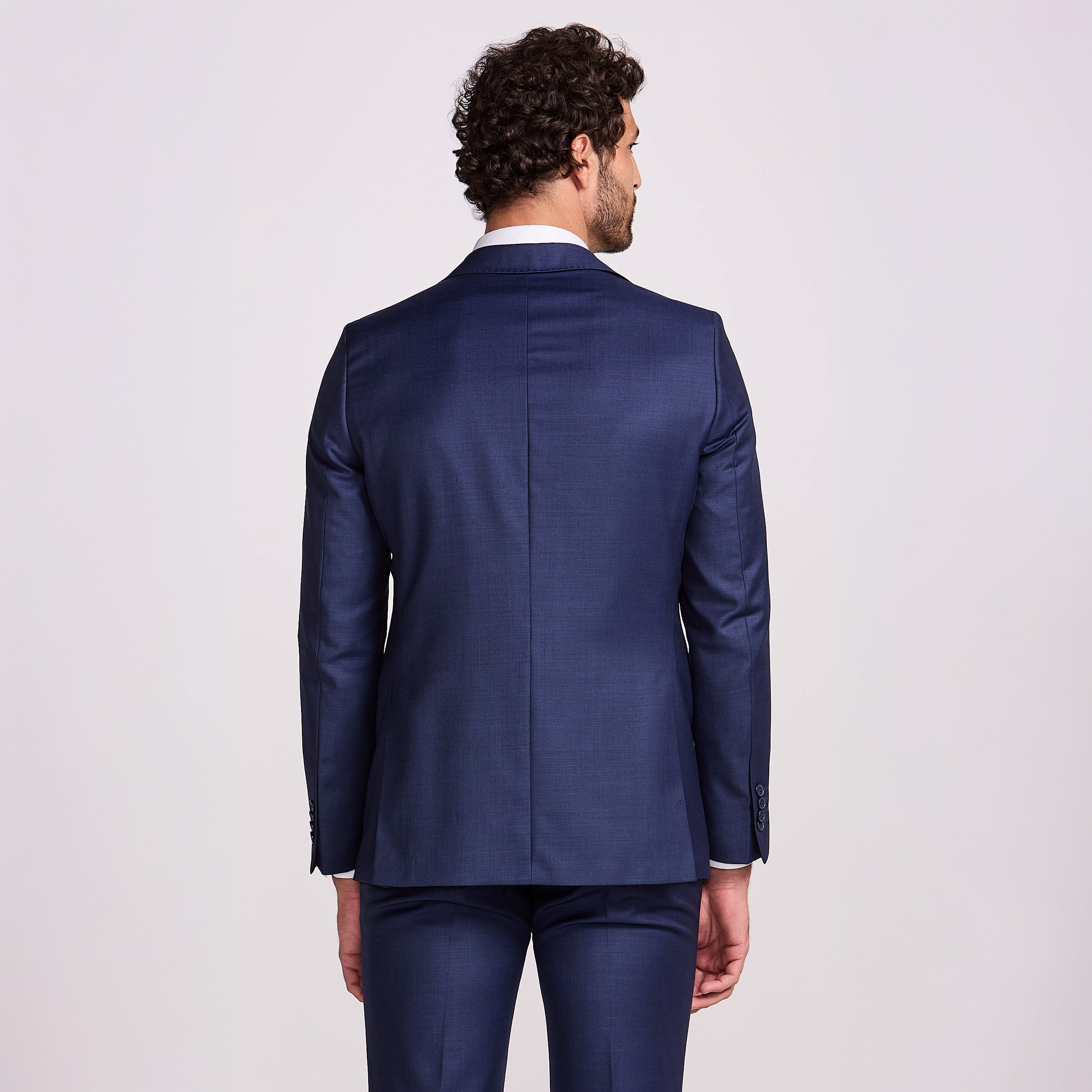 COSTUME CAMBRAIA 120 FORRADO AZUL MEDIO