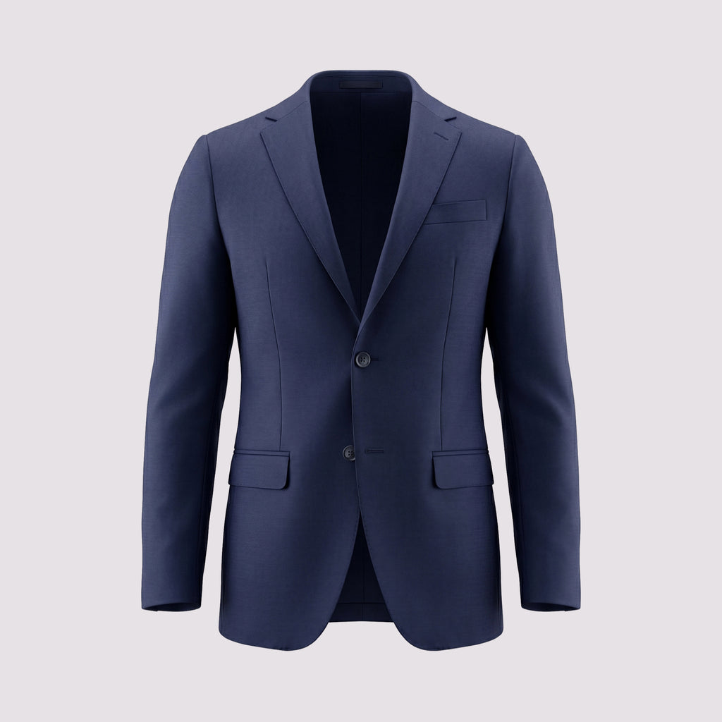 COSTUME CAMBRAIA 120 FORRADO AZUL MEDIO
