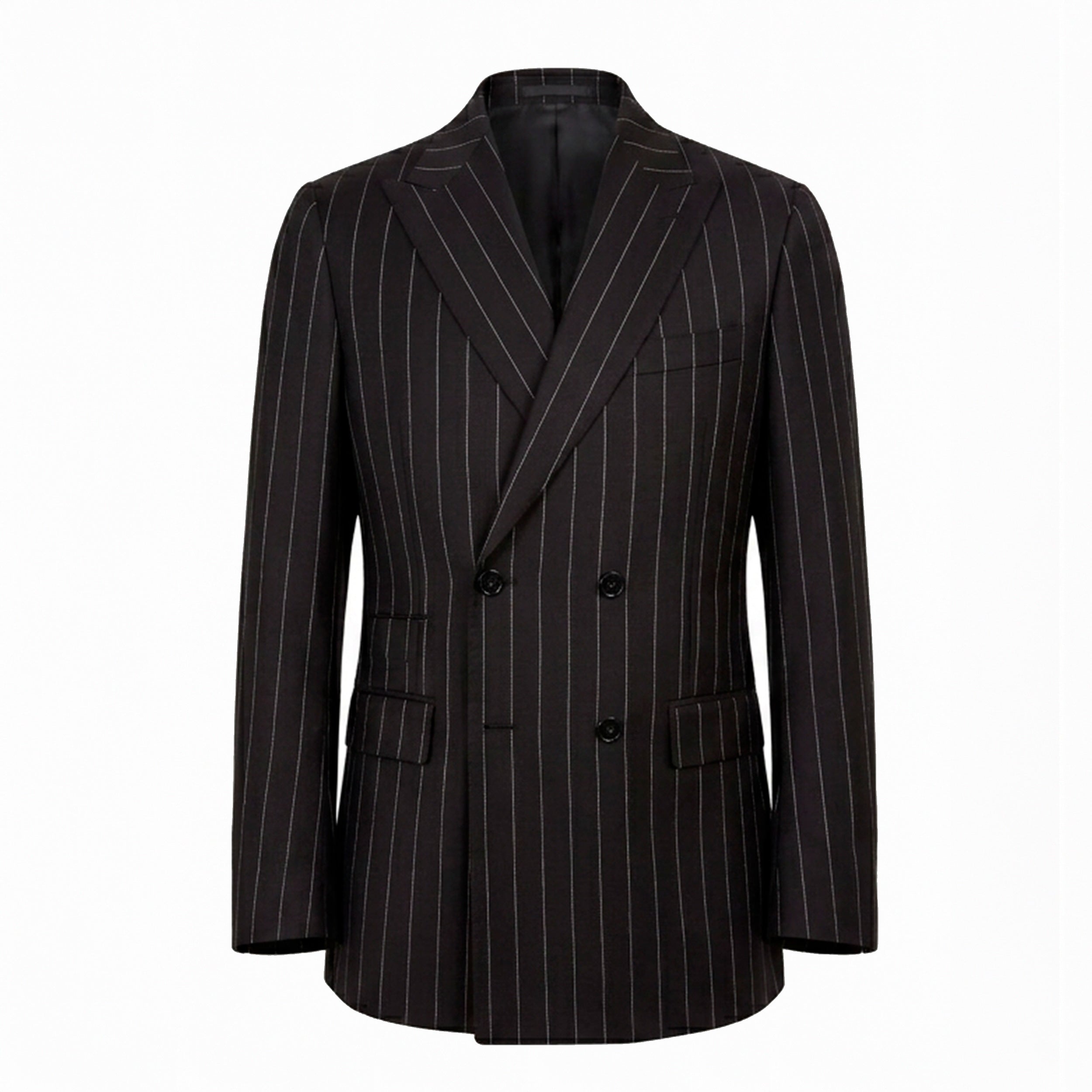 COSTUME SUPER 120 DOUBLE BREASTED FORRADO - RISCA GIZ PRETO