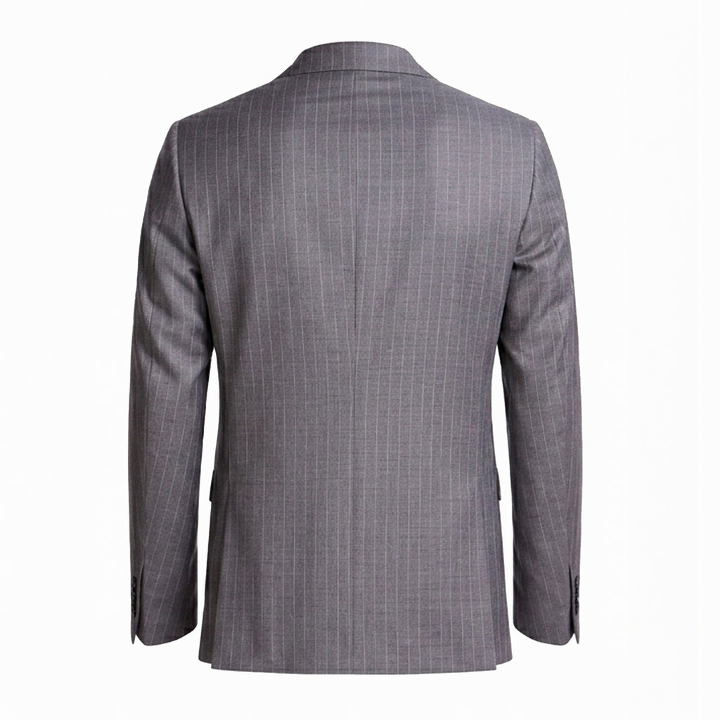 COSTUME SUPER 120 DOUBLE BREASTED FORRADO - RISCA GIZ CINZA