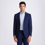 COSTUME SUPER 120 TELA ELASTANO SEM FORRO - AZUL ESCURO