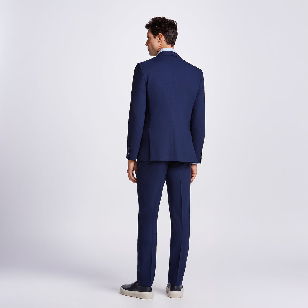 COSTUME SUPER 120 TELA ELASTANO SEM FORRO - AZUL ESCURO