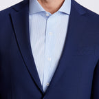 COSTUME SUPER 120 TELA ELASTANO SEM FORRO - AZUL ESCURO