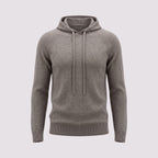 BLUSAO CAPUZ TRICOT MANGA LONGA MILENIO