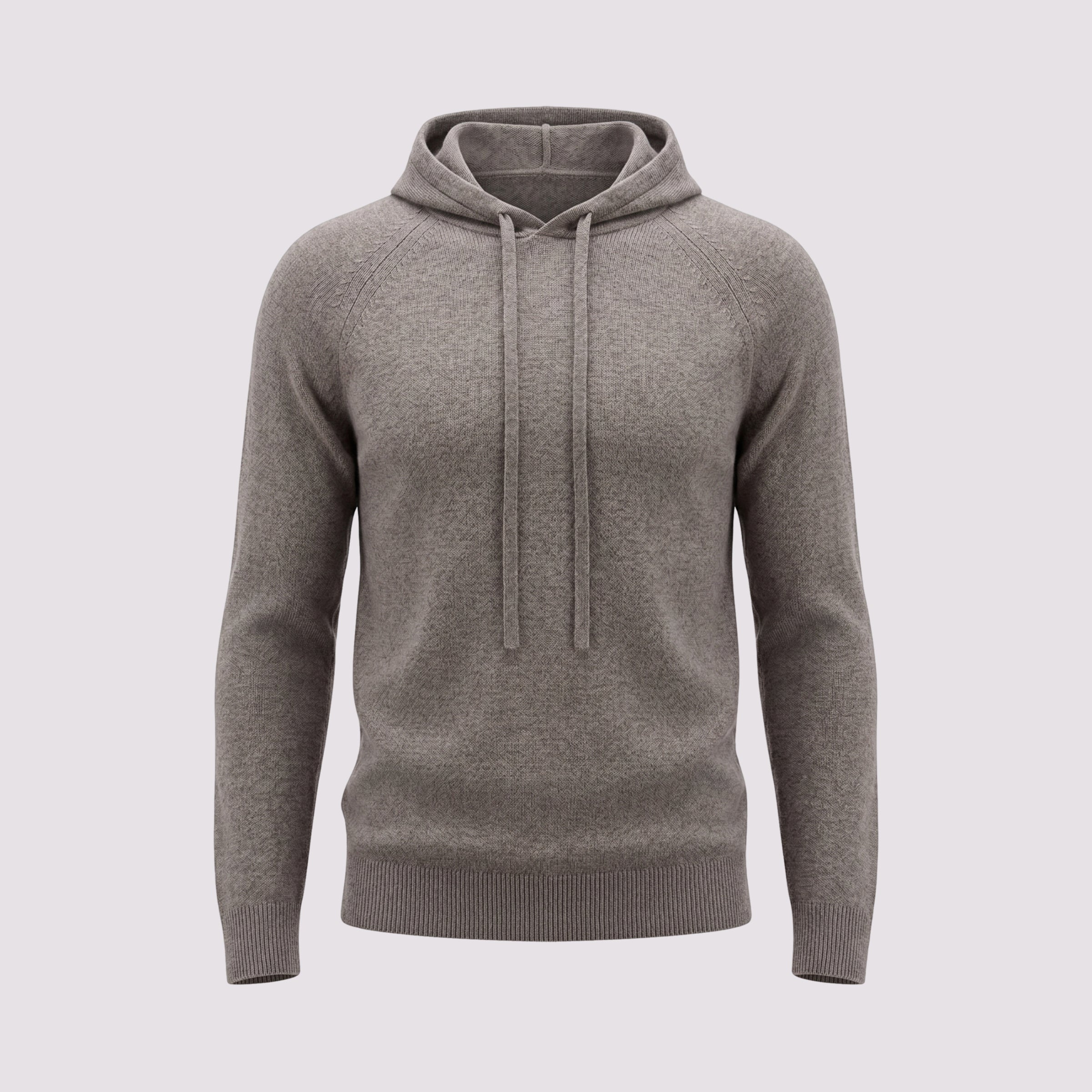 BLUSAO CAPUZ TRICOT MANGA LONGA MILENIO