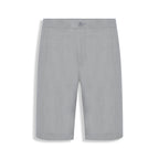 BERMUDA SUPER 120 CAMBRAIA 1/2 ELASTICO CINZA CLARO
