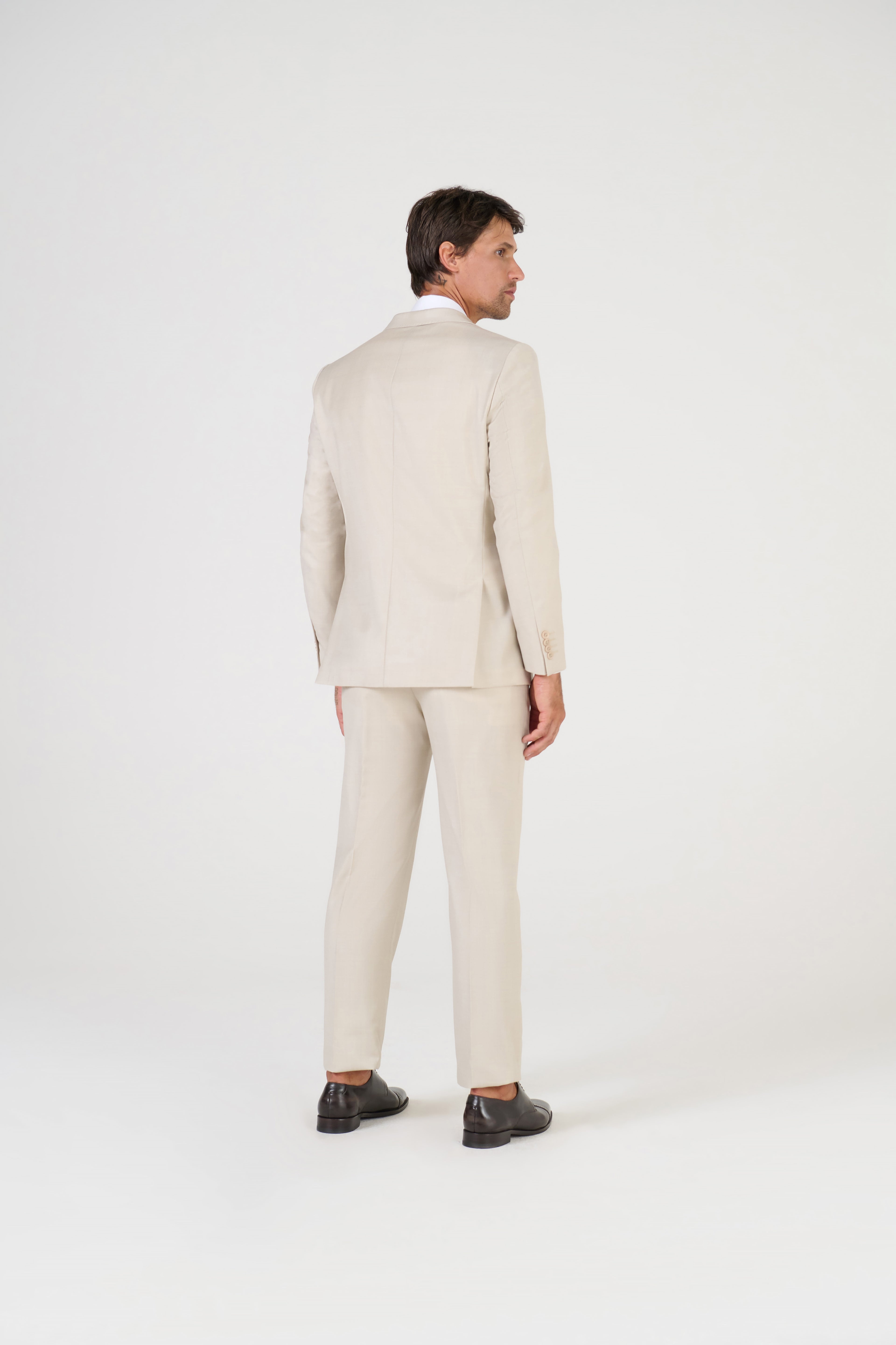 TERNO CAMBRAIA 120 S/FORRO AREIA