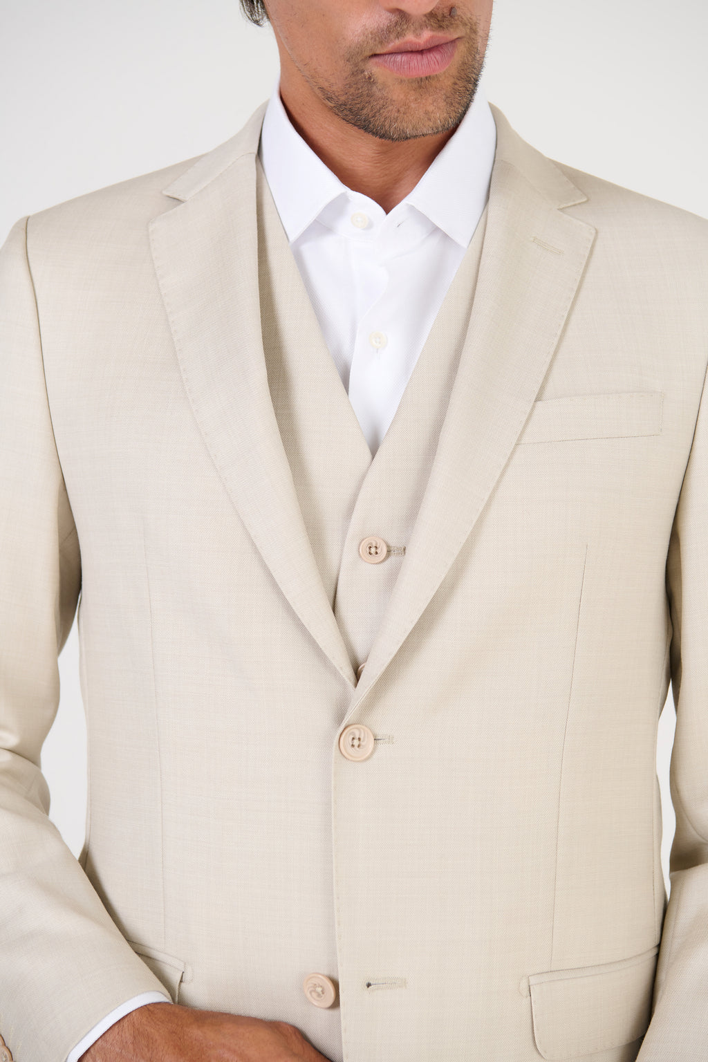 TERNO CAMBRAIA 120 S/FORRO AREIA