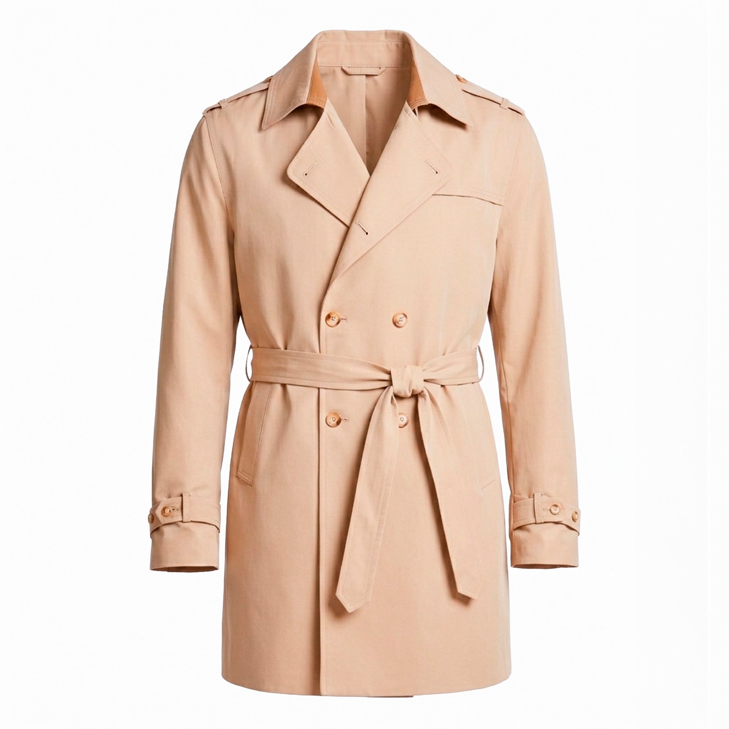 OVER COAT TECNO COTTON KAKHI