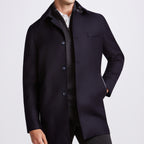 TRENCH COAT CAMURÇA DE LA - MARINHO