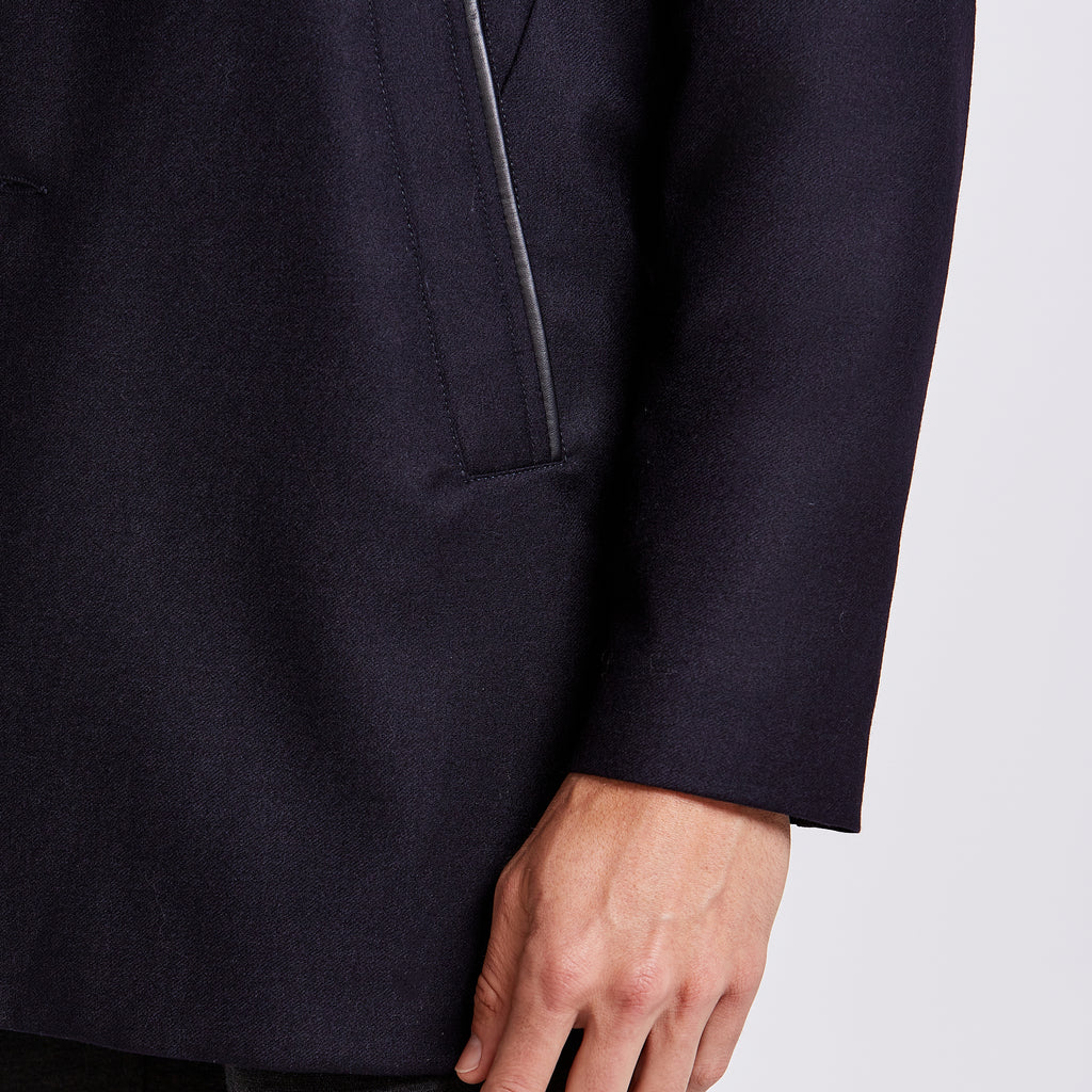 TRENCH COAT CAMURÇA DE LA - MARINHO