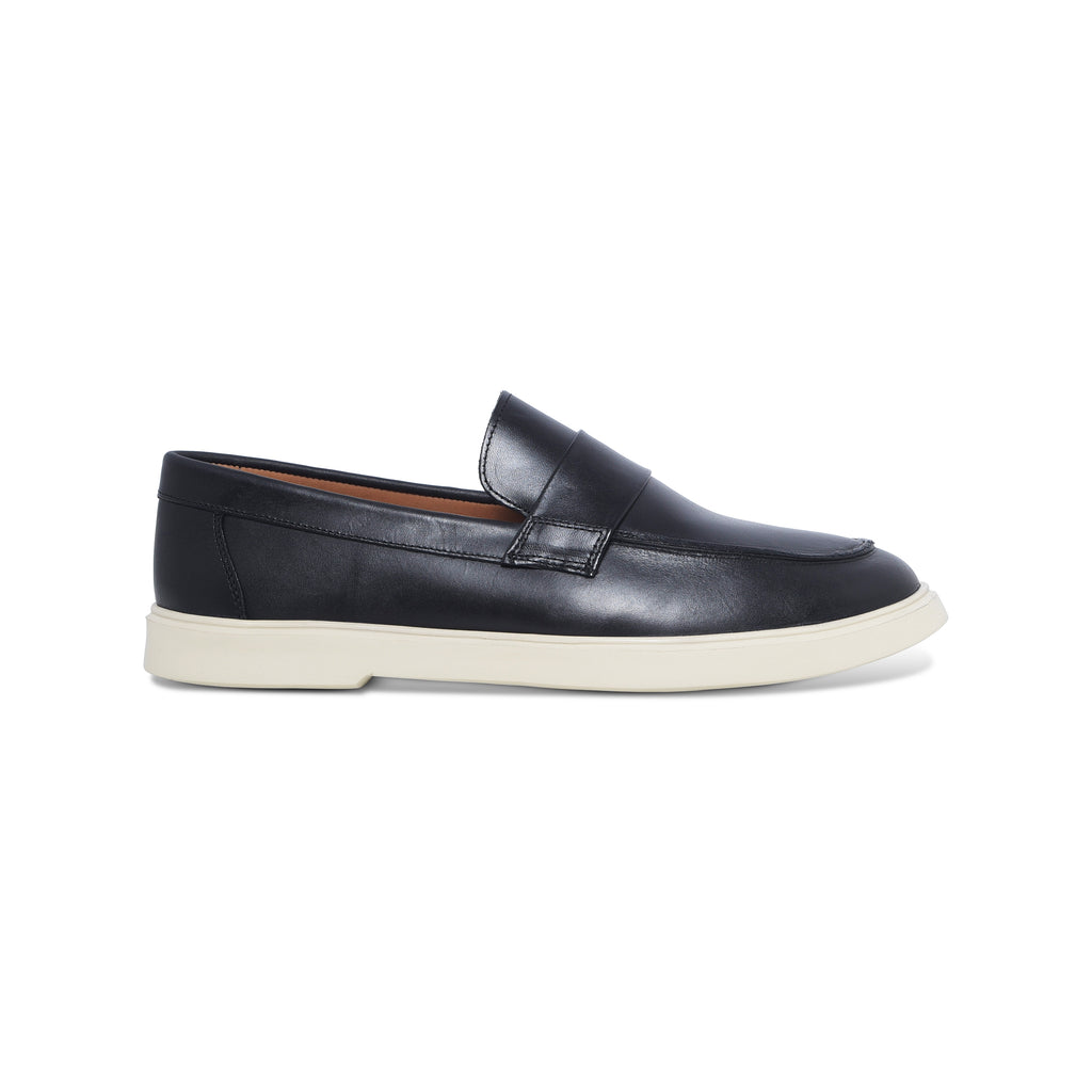 LOAFER COURO VINTAGE- PRETO