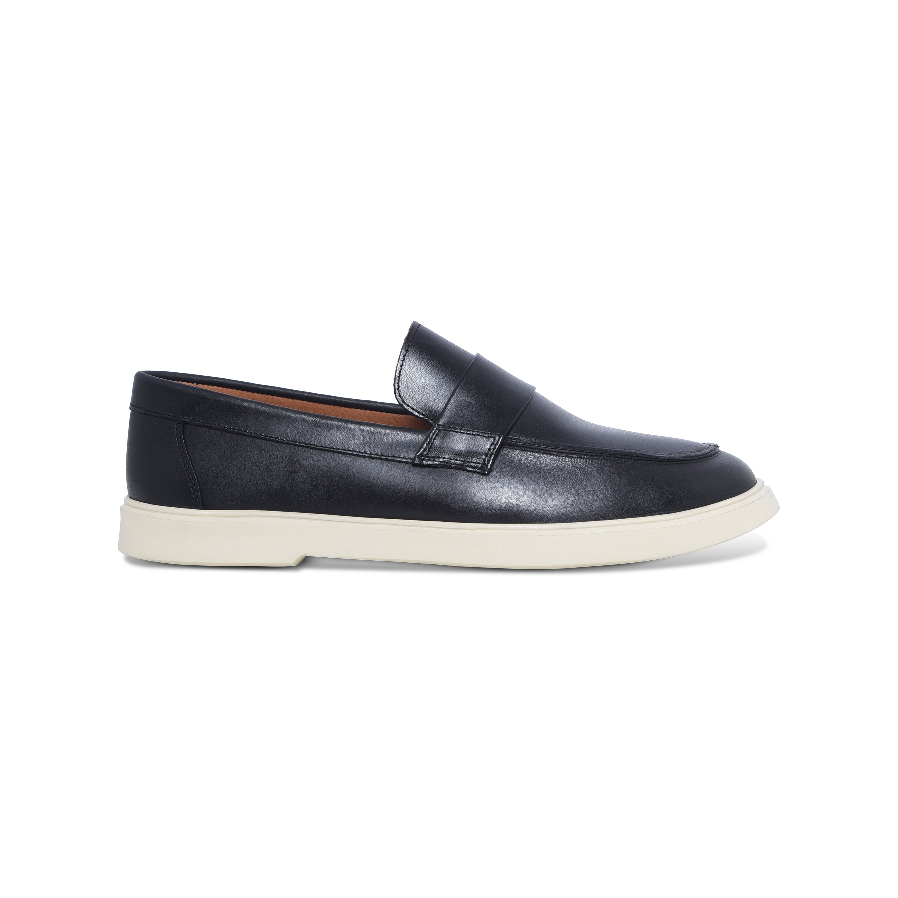 LOAFER COURO VINTAGE- PRETO