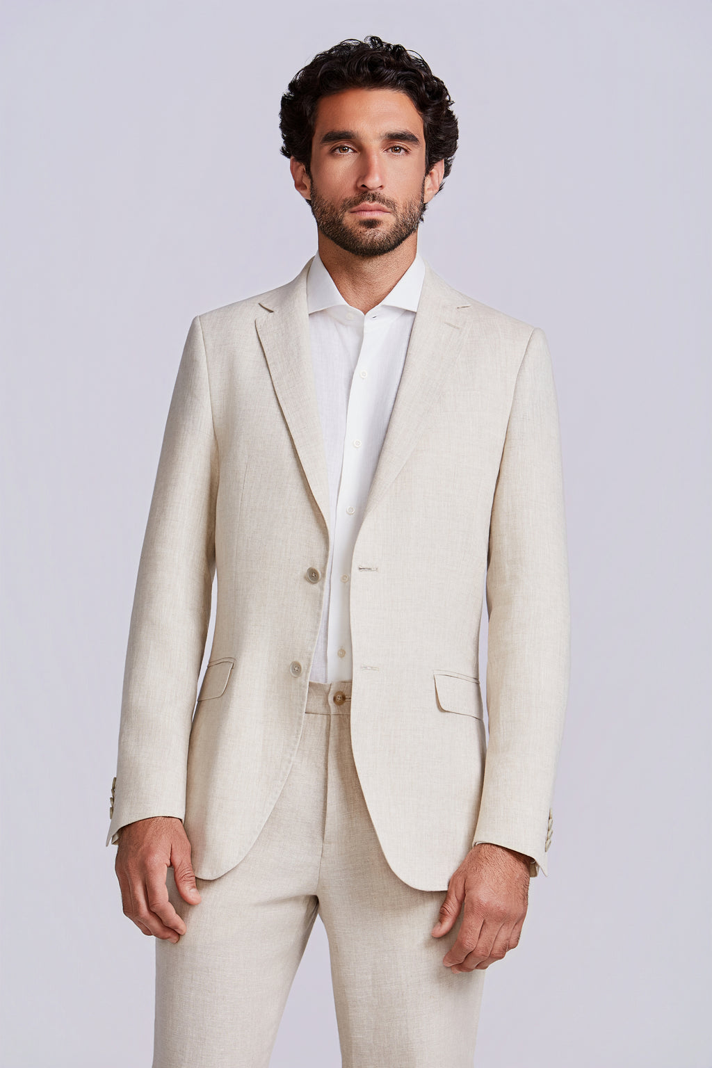 PALETO S/FORRO PURO LINHO - NATURAL