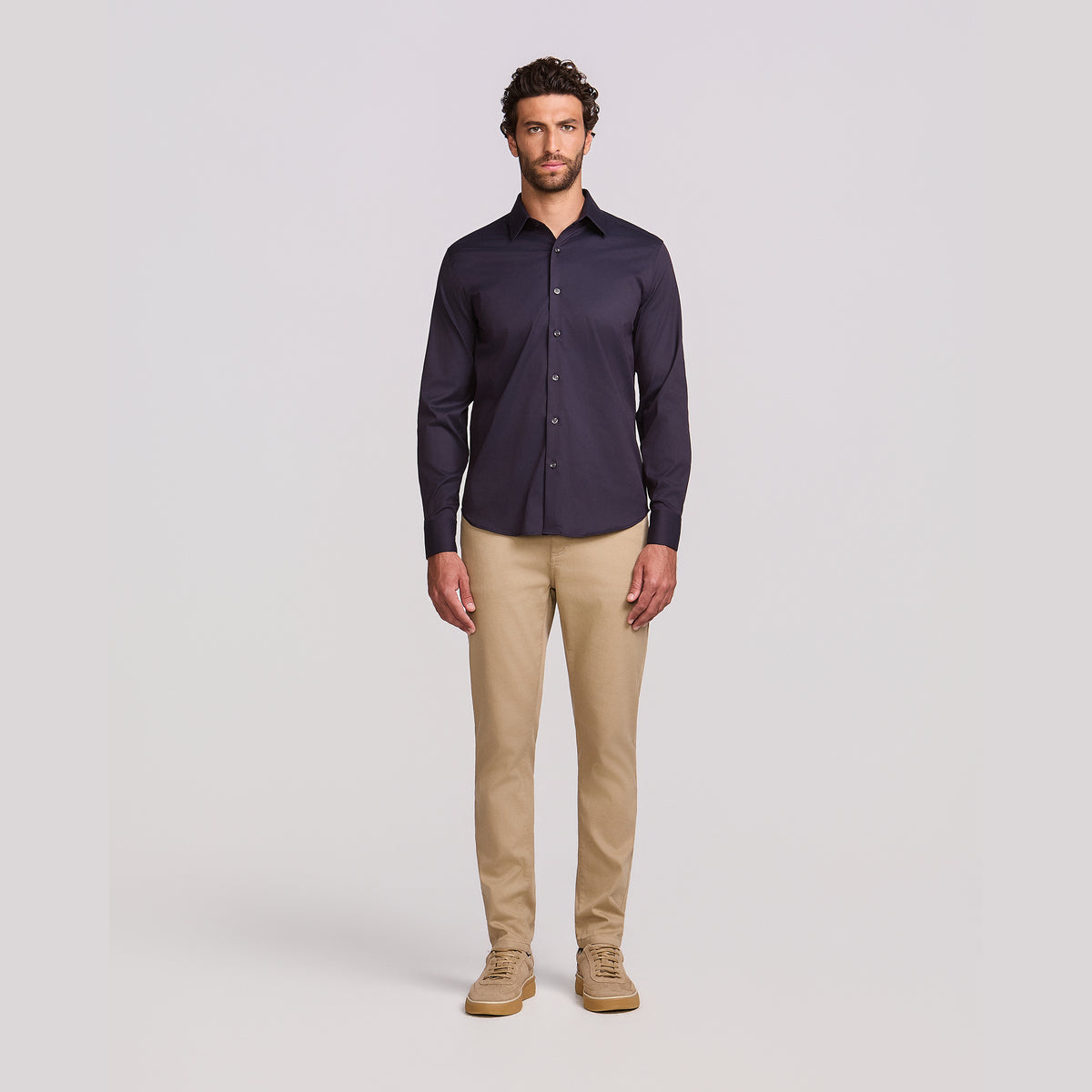 Camisa Soho Algodão Tech Lisa M/L Marinho