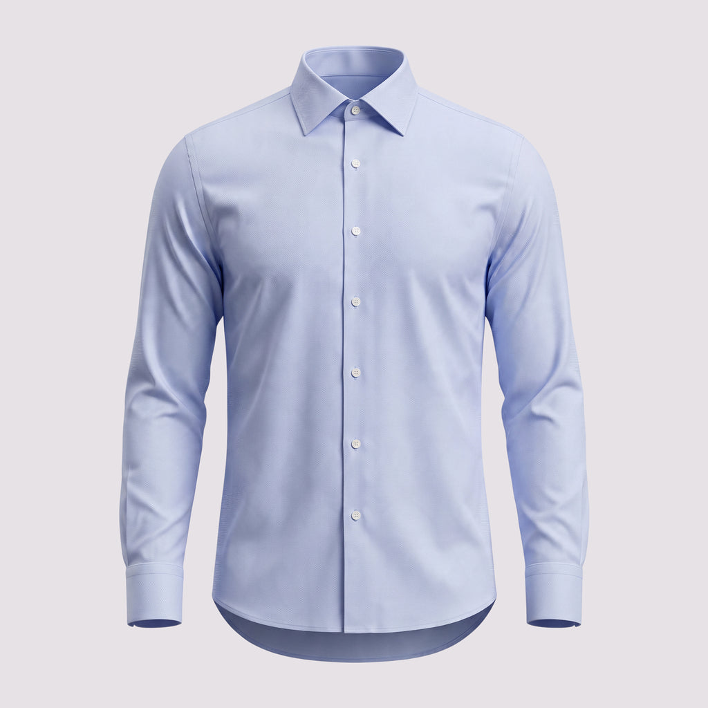 Camisa Soho Algodão Tech Lisa M/L Azul Médio