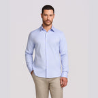 Camisa Soho Algodão Tech Lisa M/L Azul Médio