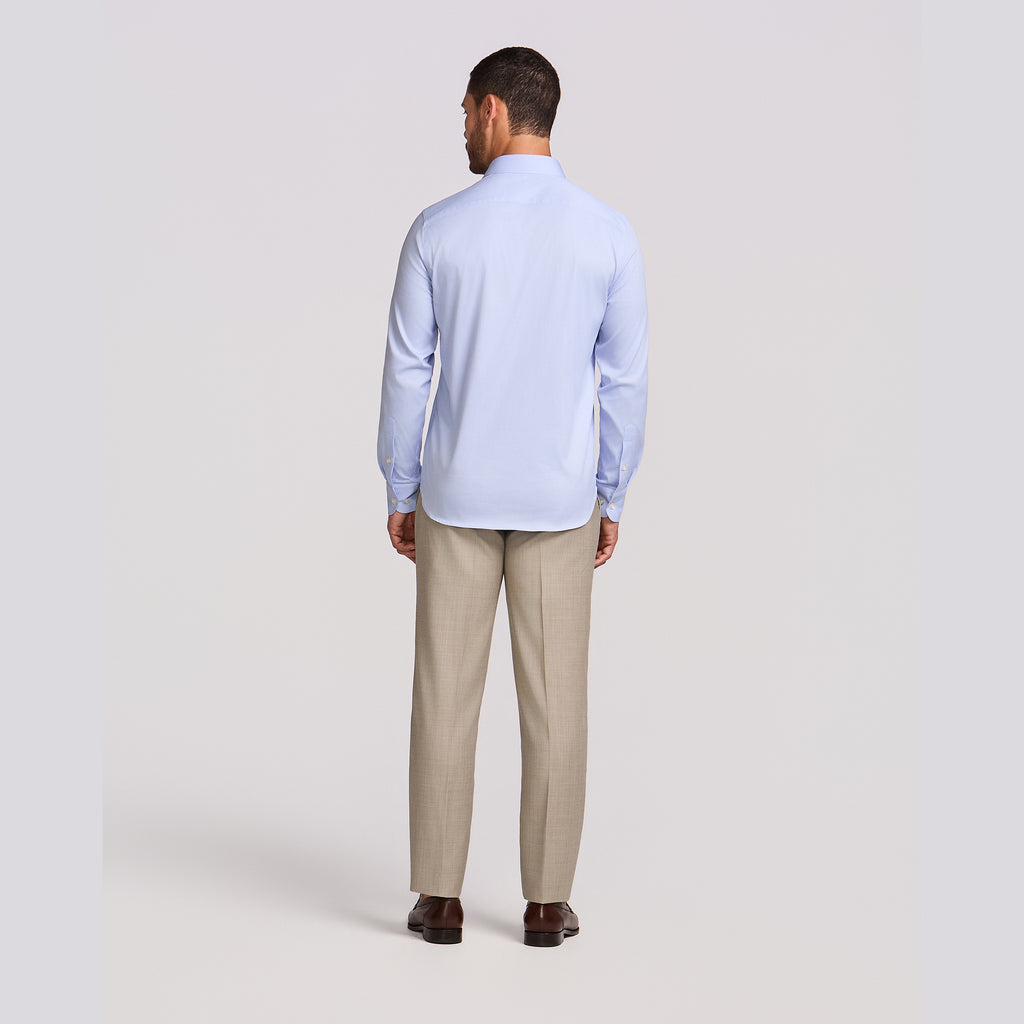 Camisa Soho Algodão Tech Lisa M/L Azul Médio