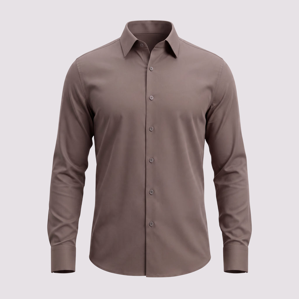 Camisa Soho Algodão Tech Lisa M/L Tabaco