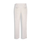 CALÇA PURO LINHO 1/2 ELASTICO NATURAL