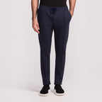 CALÇA ESPORTE COM ELASTICO PIMA COTTON MARINHO