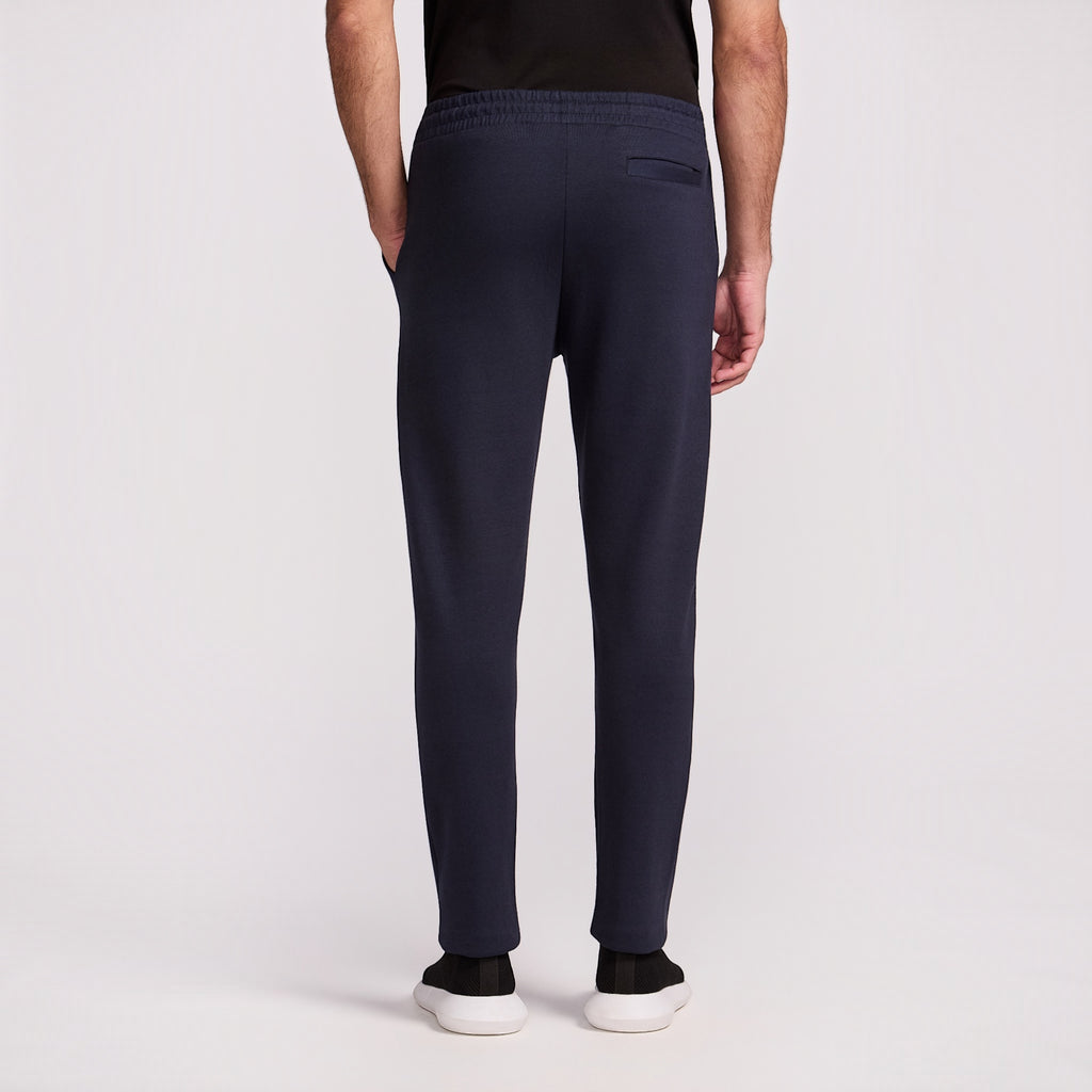 CALÇA ESPORTE COM ELASTICO PIMA COTTON MARINHO