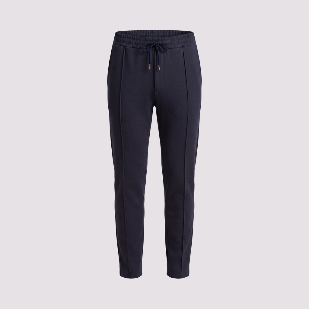 CALÇA ESPORTE COM ELASTICO PIMA COTTON MARINHO