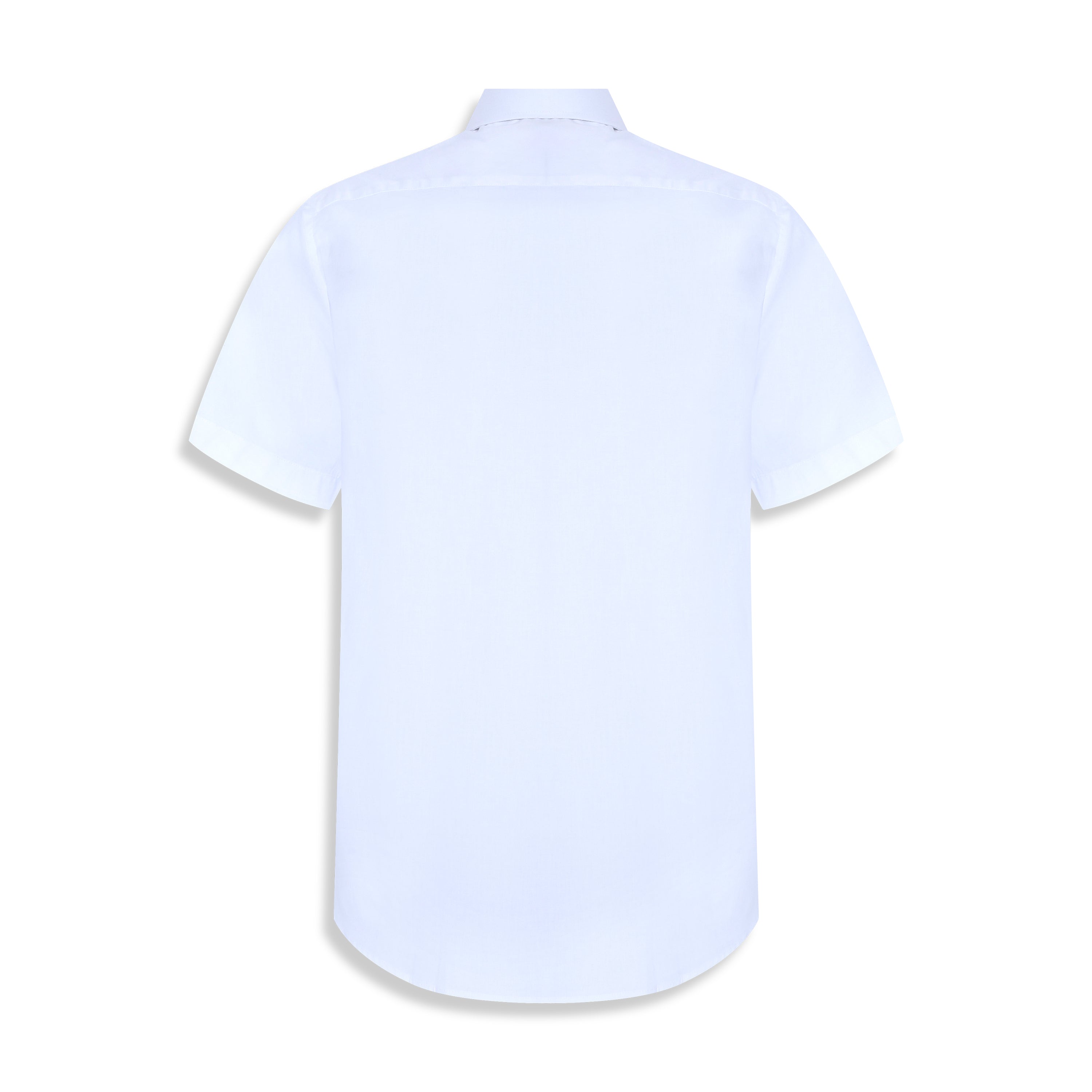 CAMISA M/CURTA ALGODAO ELASTANO OPTICAL WHITE