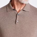 POLO TRICOT M/LONGA - HABANO