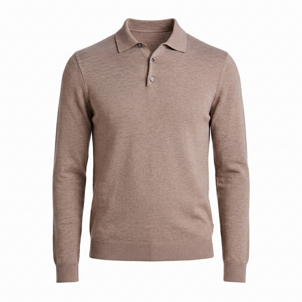 POLO TRICOT MANGA LONGA HABANO