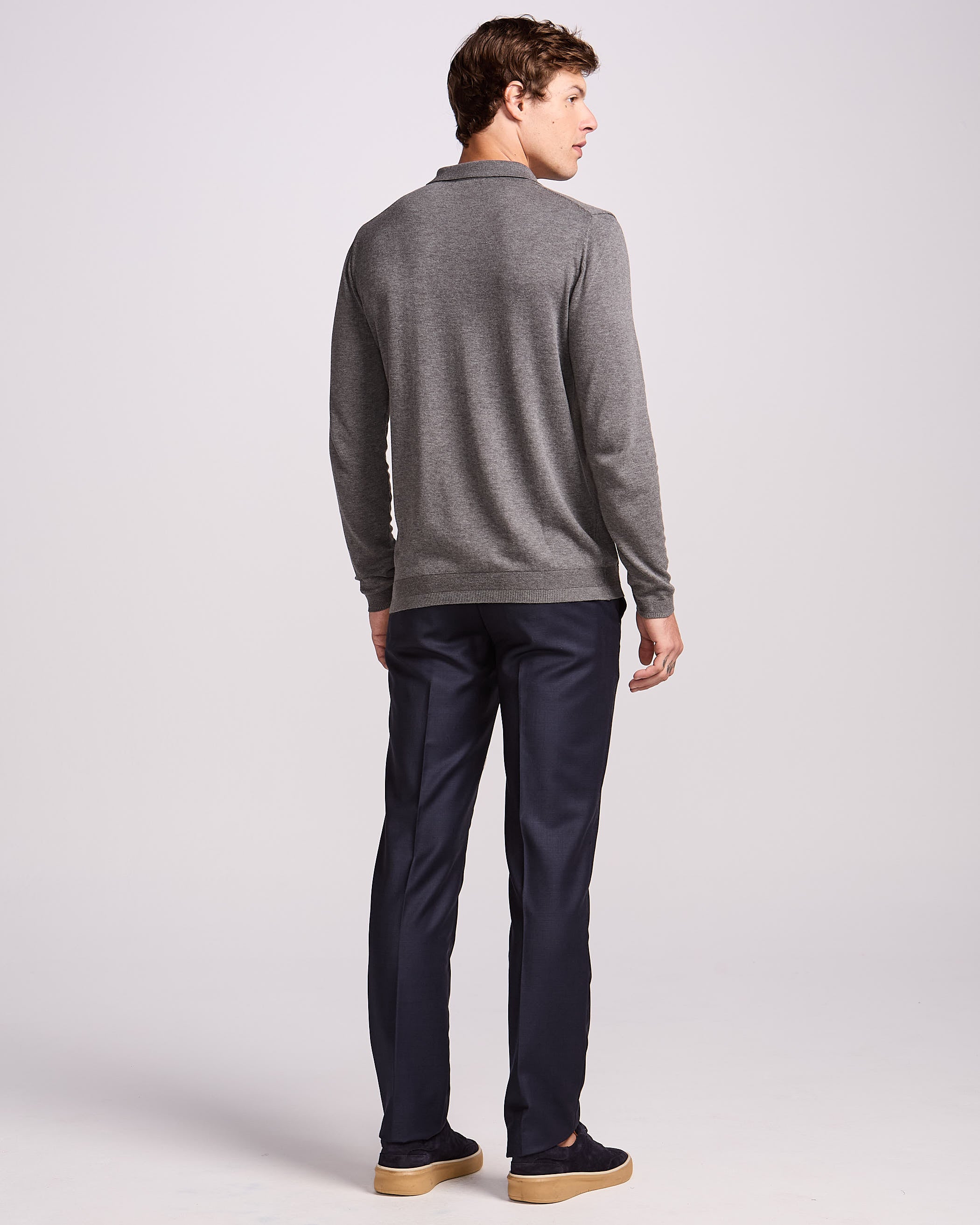 POLO V TRICOT M/LONGA - MILENIUM