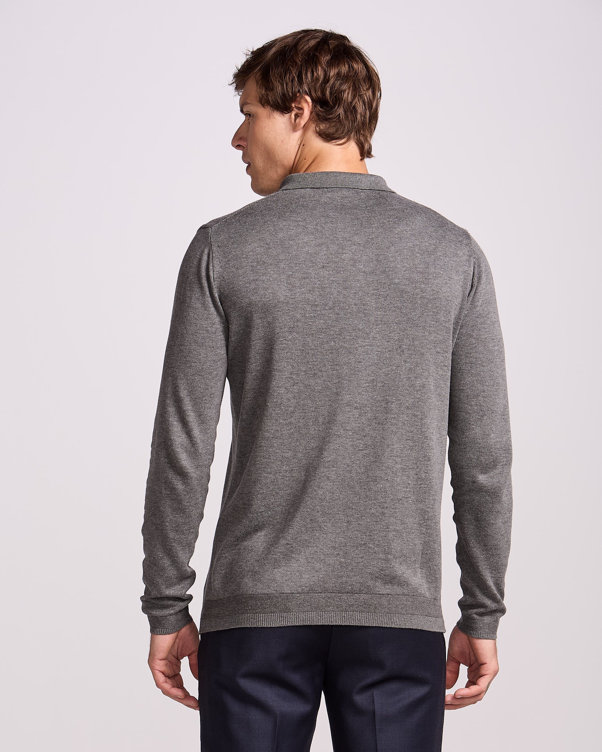 POLO V TRICOT M/LONGA - MILENIUM