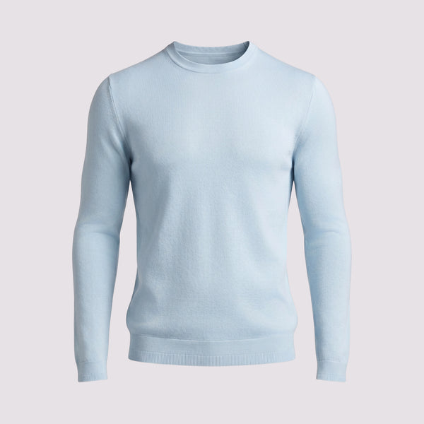 SUETER CARECA TRICOT MANGA LONGA DREAM BLUE