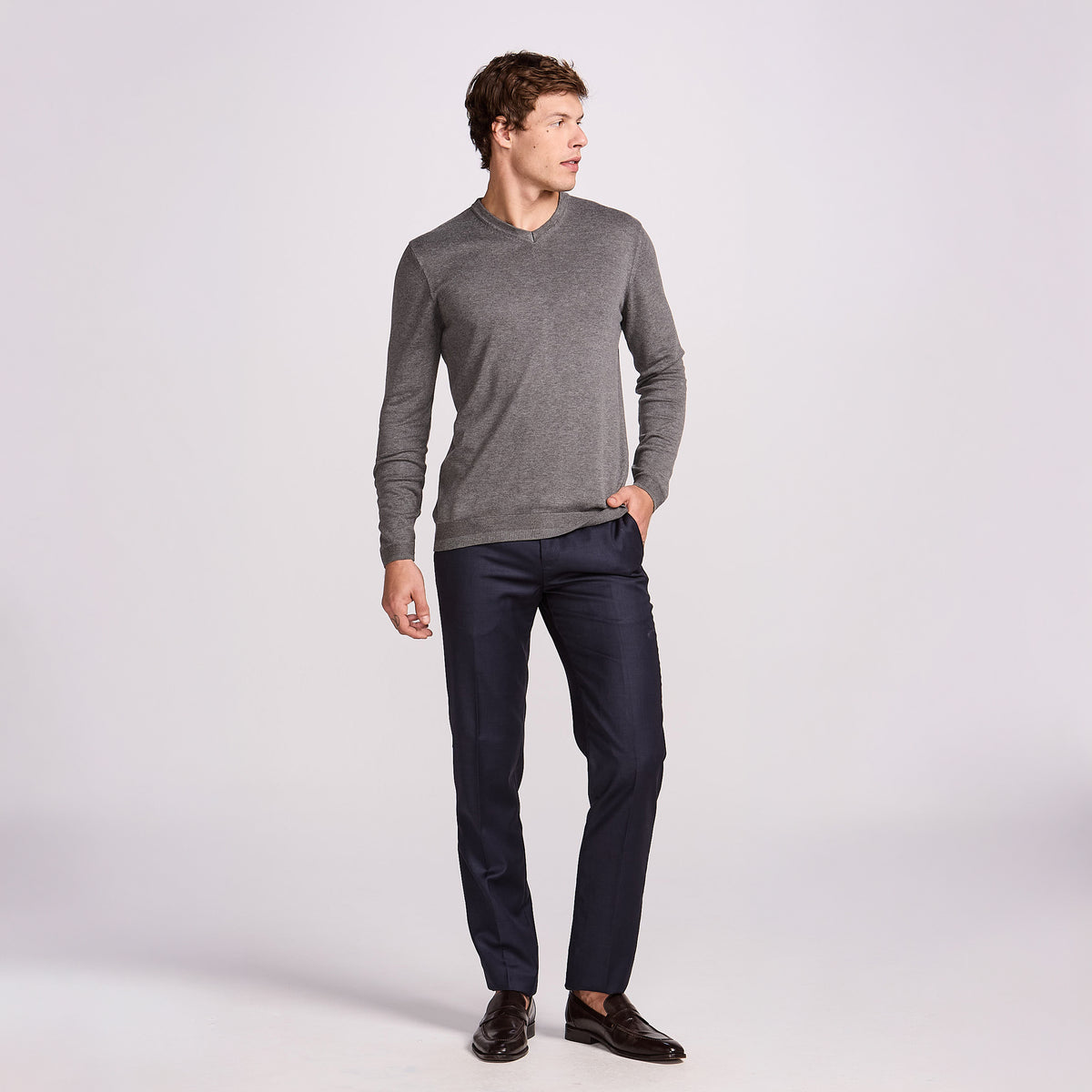 SUETER V TRICOT M/LONGA MILENIUM